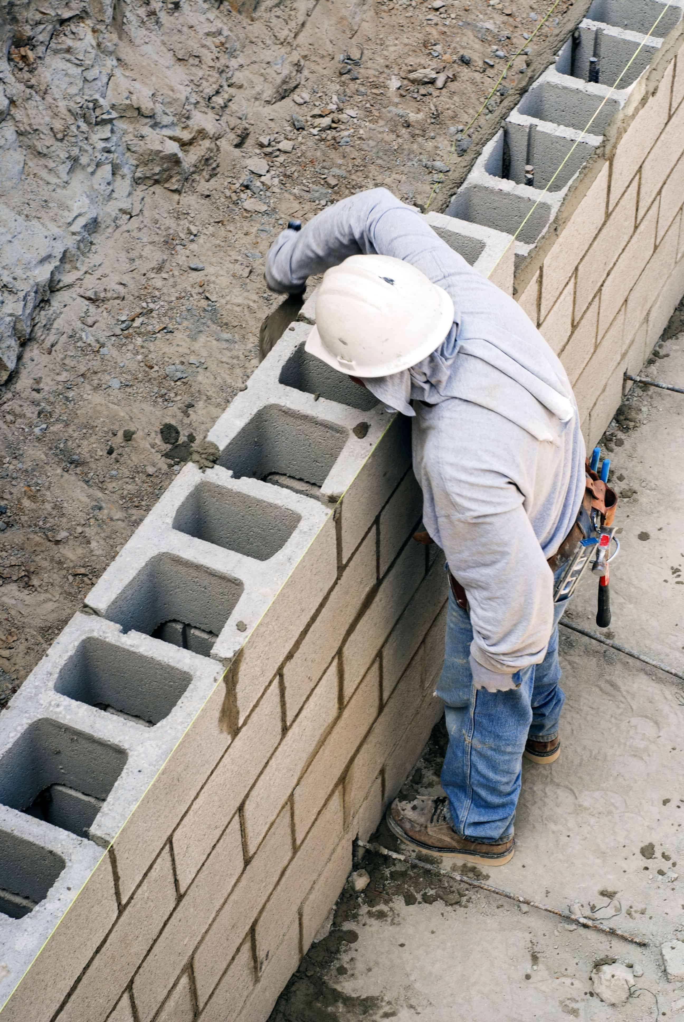 Retaining Wall Construction image